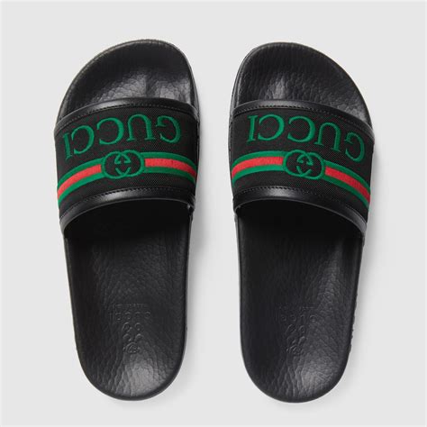 cheap gucci kids slides|gucci slides boys.